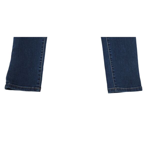 Joe's Jeans Women's Size 27 Skinny Distressed Stretch Denim Dark Wash Mid-Rise - Picture 5 of 6